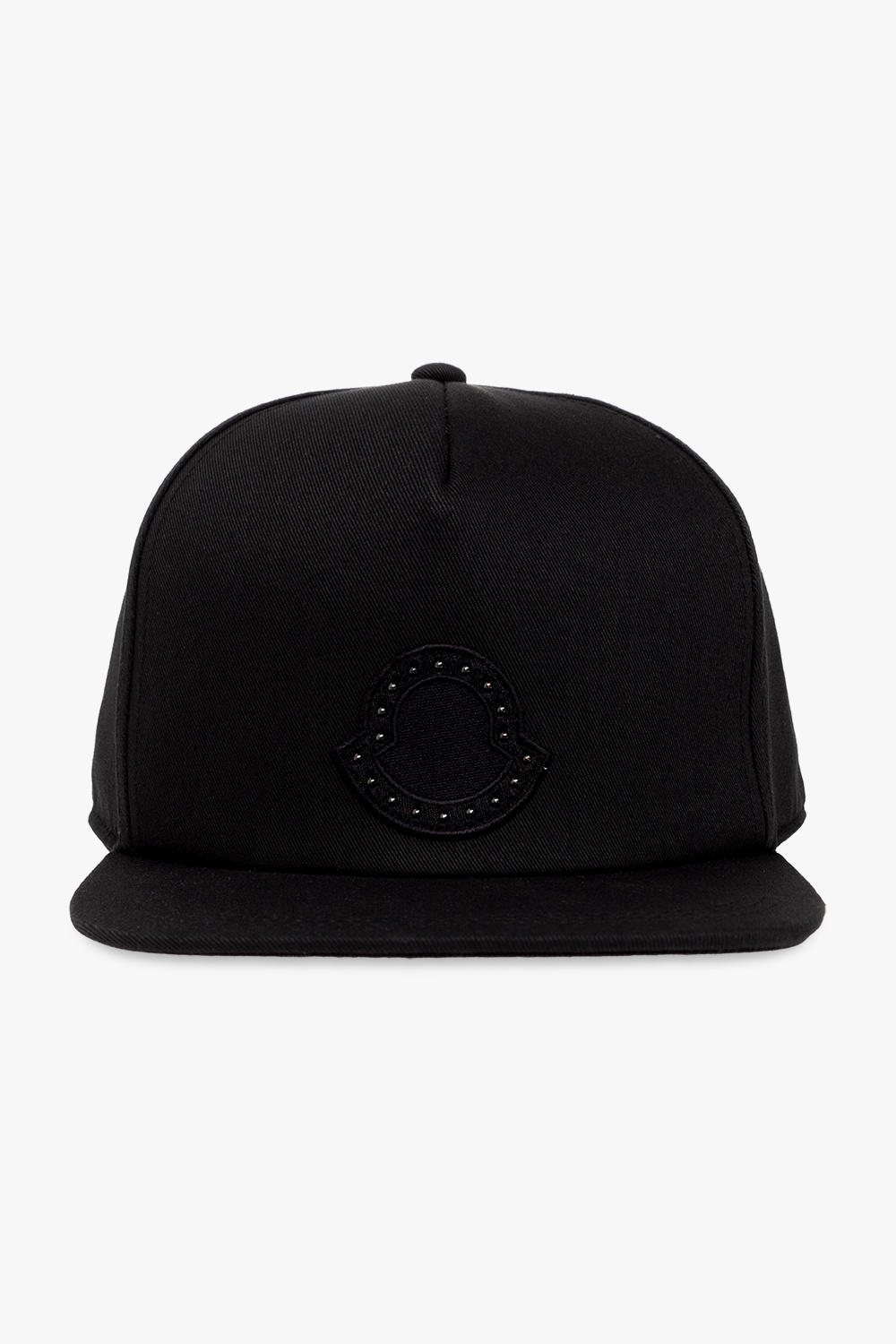 Moncler black baseball cap online